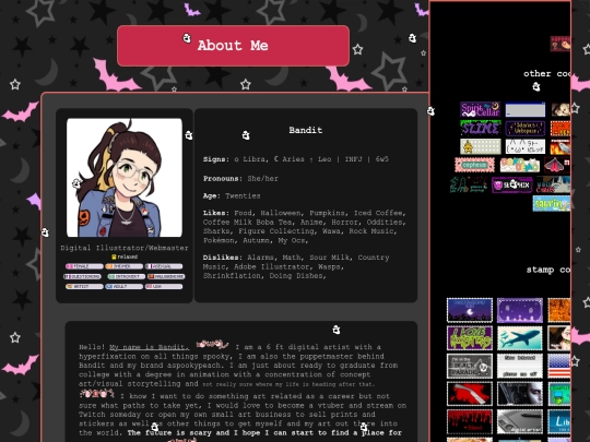 aboutme screenshot