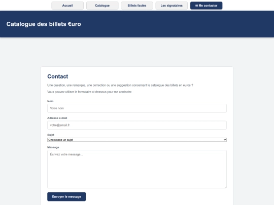 contact screenshot