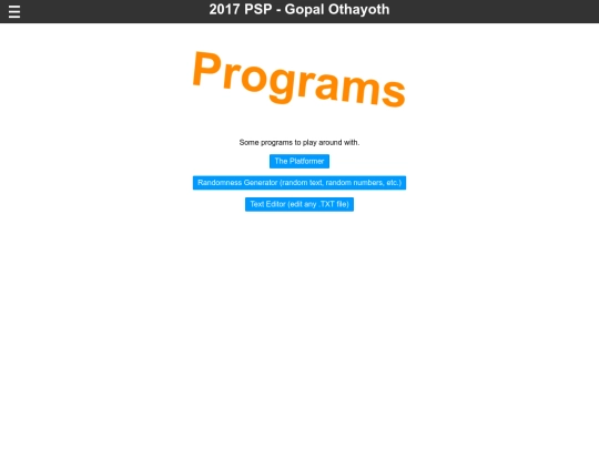 2017_PSP/programs screenshot