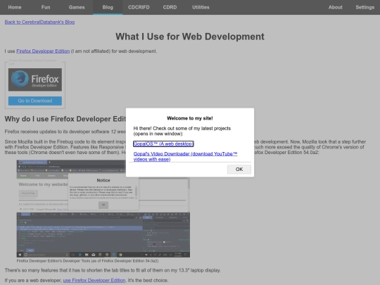 blog/what_i_use_for_web_development screenshot