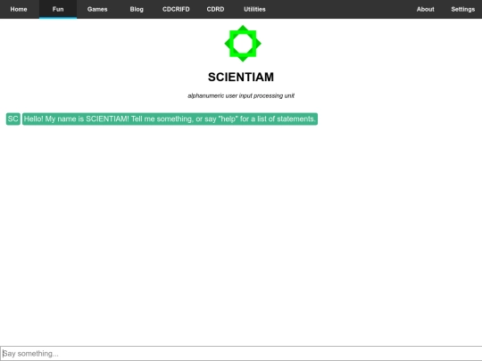 cool_webpages/scientiam screenshot