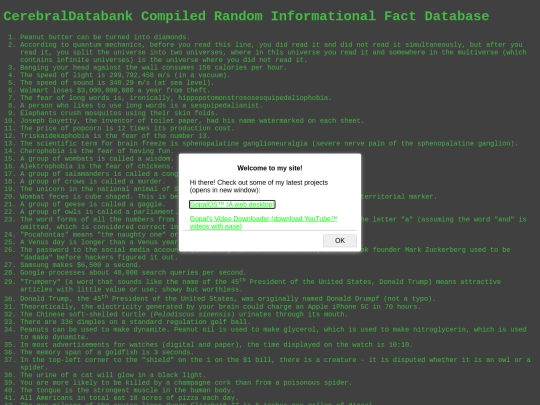 database screenshot