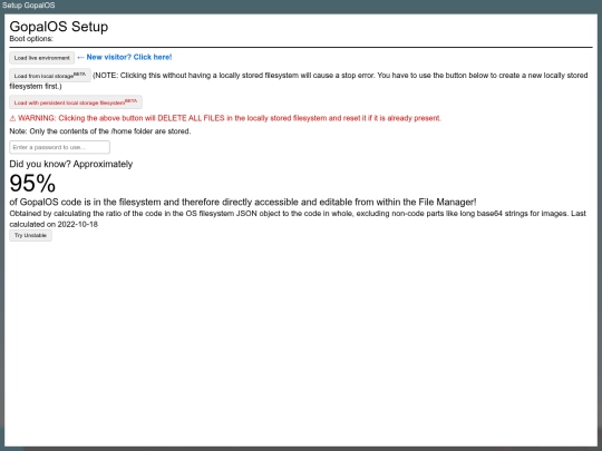 gopalos screenshot