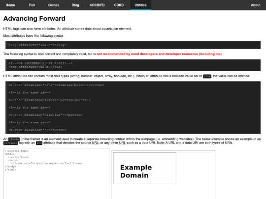learn/advancing_forward screenshot