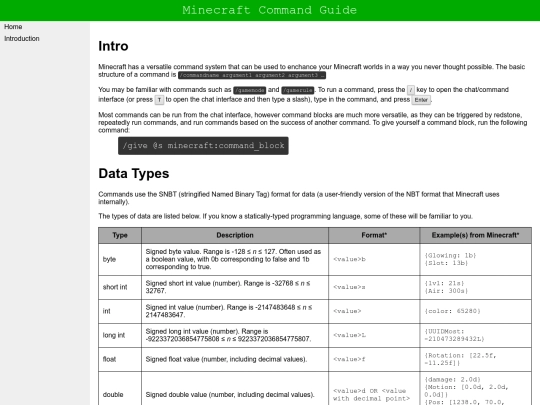 mc-commands screenshot