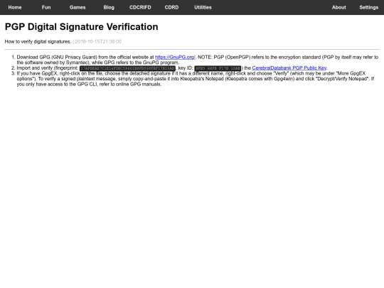 pgp-ver screenshot