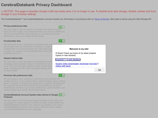 privacy-dashboard screenshot