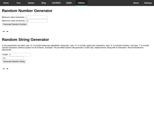 utilities/random screenshot