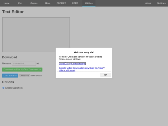 utilities/text_editor screenshot