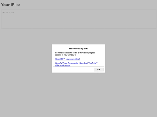 utilities/whatismyip2 screenshot
