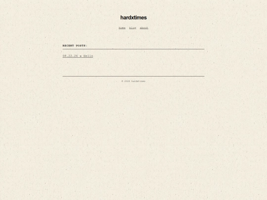 blog screenshot