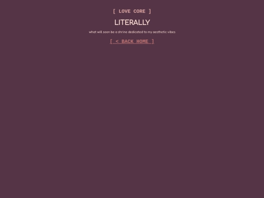 about/vibes screenshot