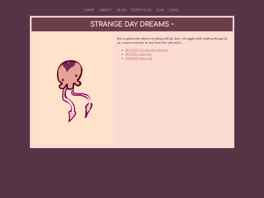 blog screenshot