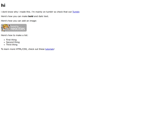 index screenshot