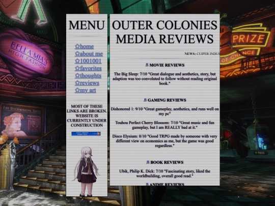 reviews screenshot