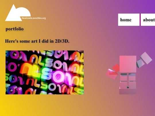 portfolio screenshot