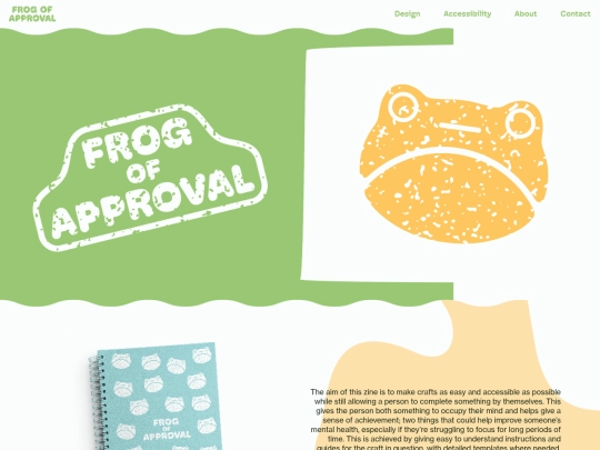 Frog of Approval screenshot