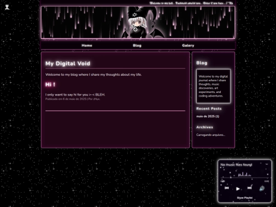 blog screenshot