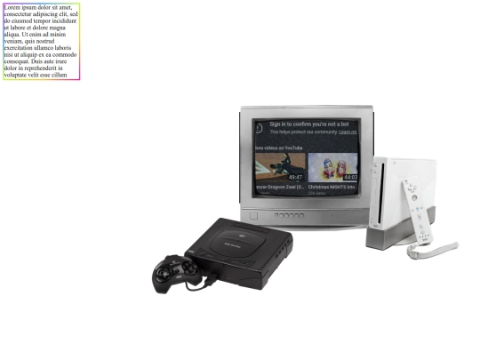 Consoles screenshot