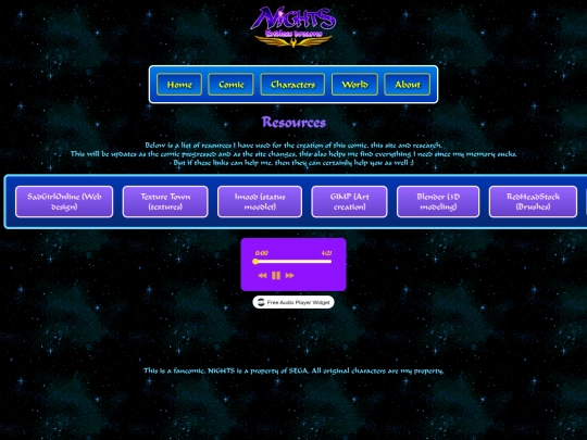 resources screenshot