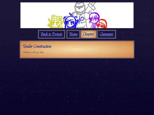 projects/the-only-way-home/chapters screenshot