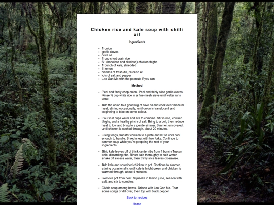 chickenricesoup screenshot