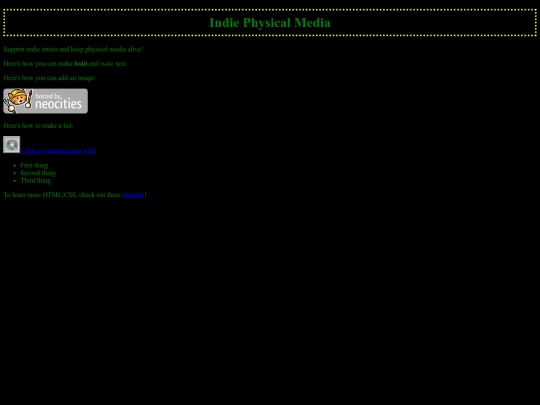 index screenshot