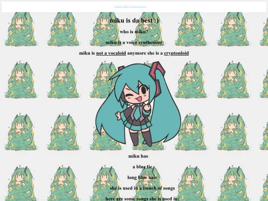 Miku screenshot