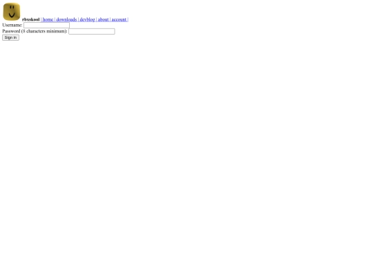 account screenshot