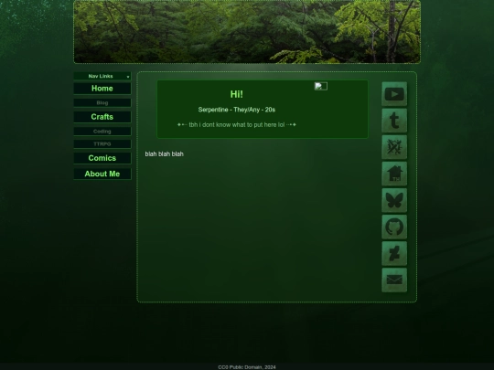 aboutme screenshot