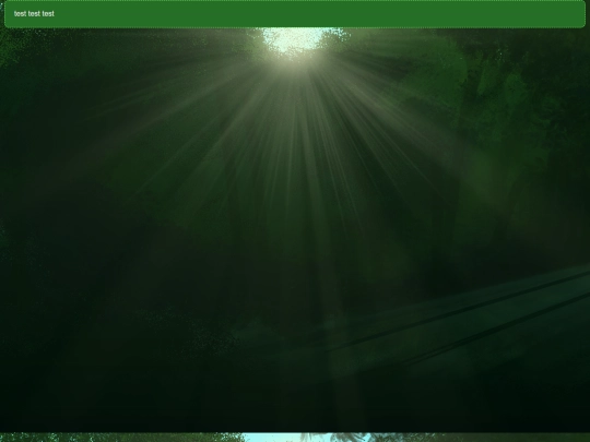 test/foresttest screenshot