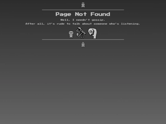 not_found screenshot