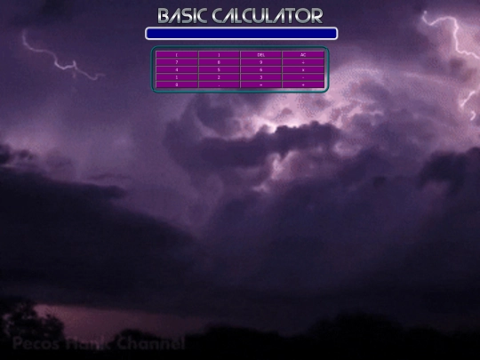 basicCalculator screenshot