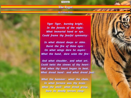 poemproject screenshot