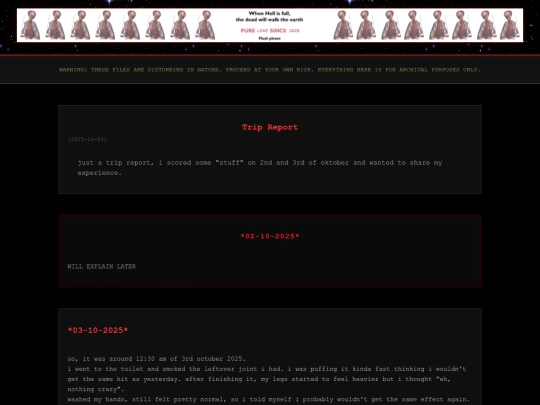 trip-report screenshot