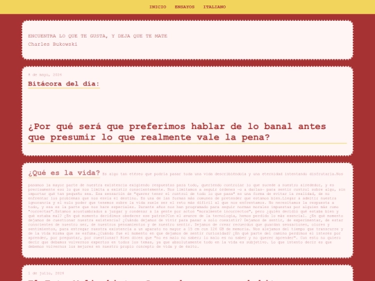 ensayos screenshot