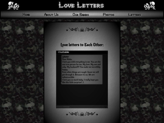 letters screenshot