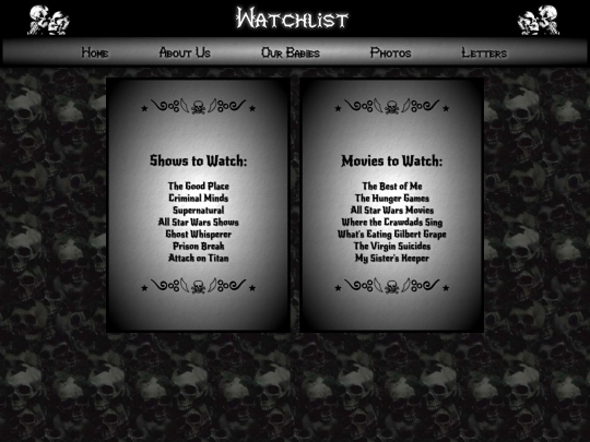 watchlists screenshot
