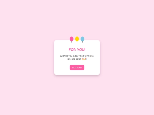 birthday screenshot