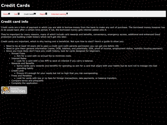 cards screenshot