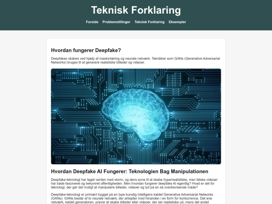 teknisk screenshot