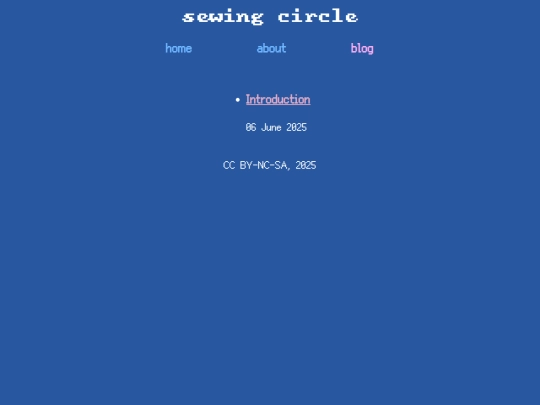 blog screenshot