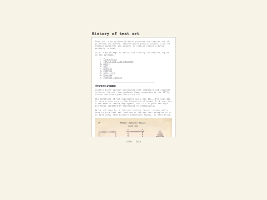 odds/text-art screenshot