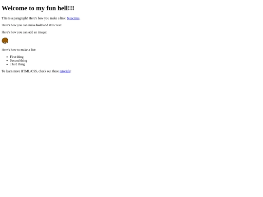 index screenshot