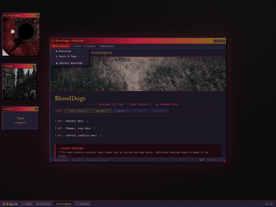 projects/blooddogs screenshot