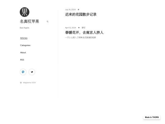 blog screenshot