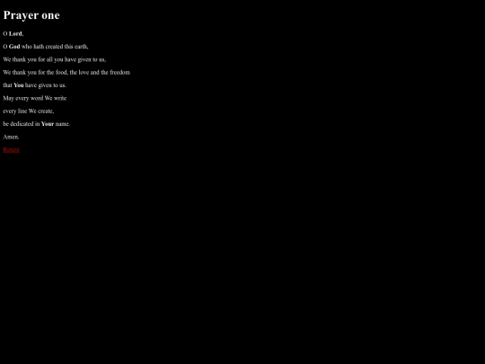 Prayerone screenshot
