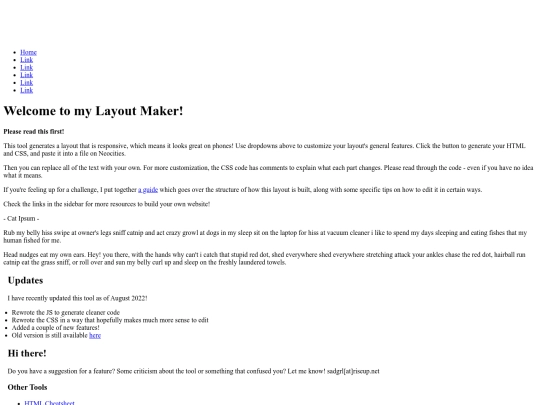 index screenshot