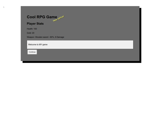 Game screenshot
