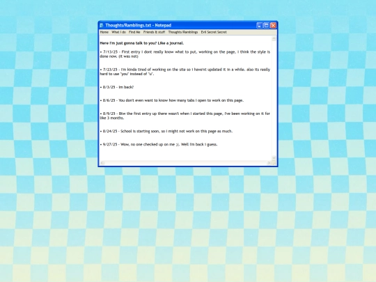 Thoughts_Ramblings screenshot